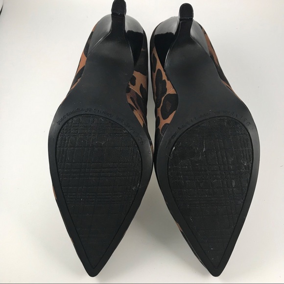 Rampage “Nicki” Leopard Print Pumps 6 - Picture 7 of 8